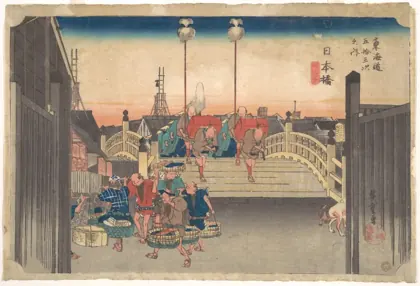 Hiroshige’s historic Nihonbashi print